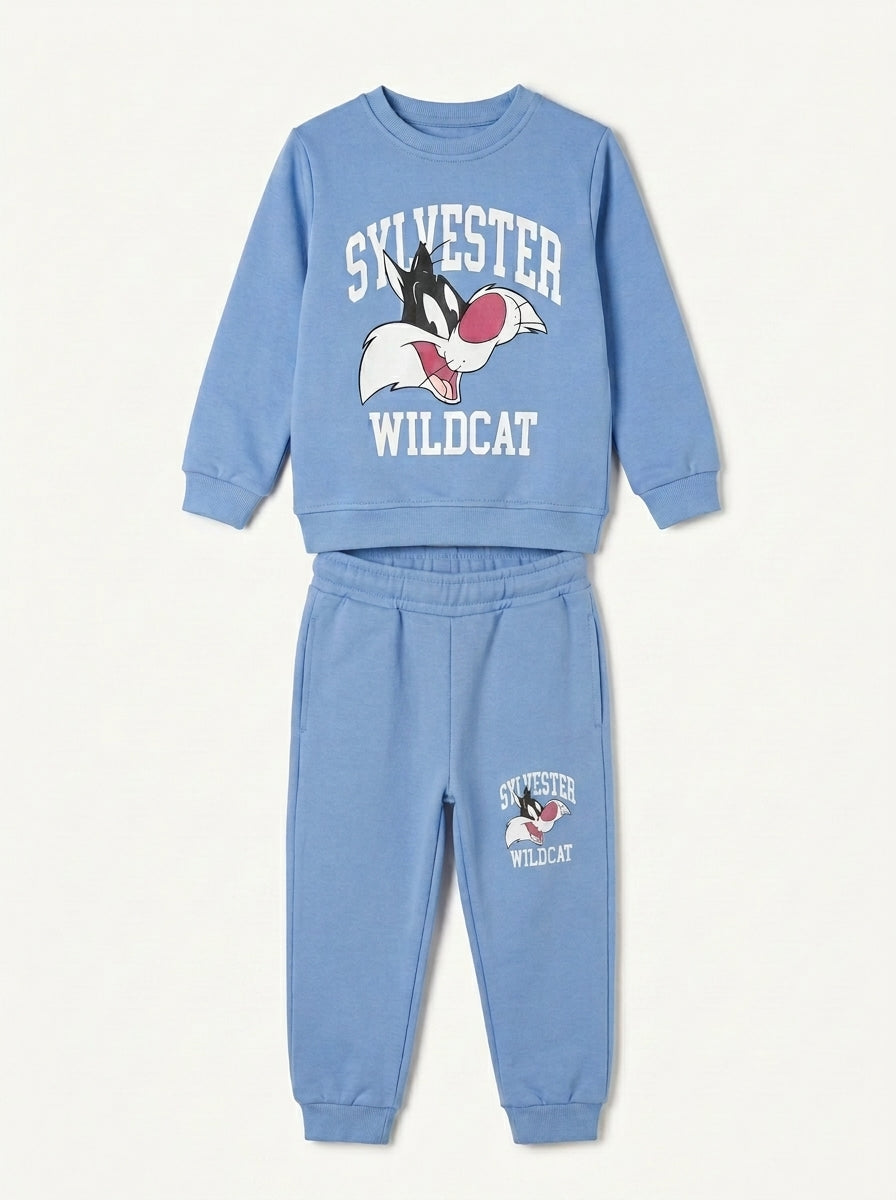 Sky Blue Winter Tracksuit