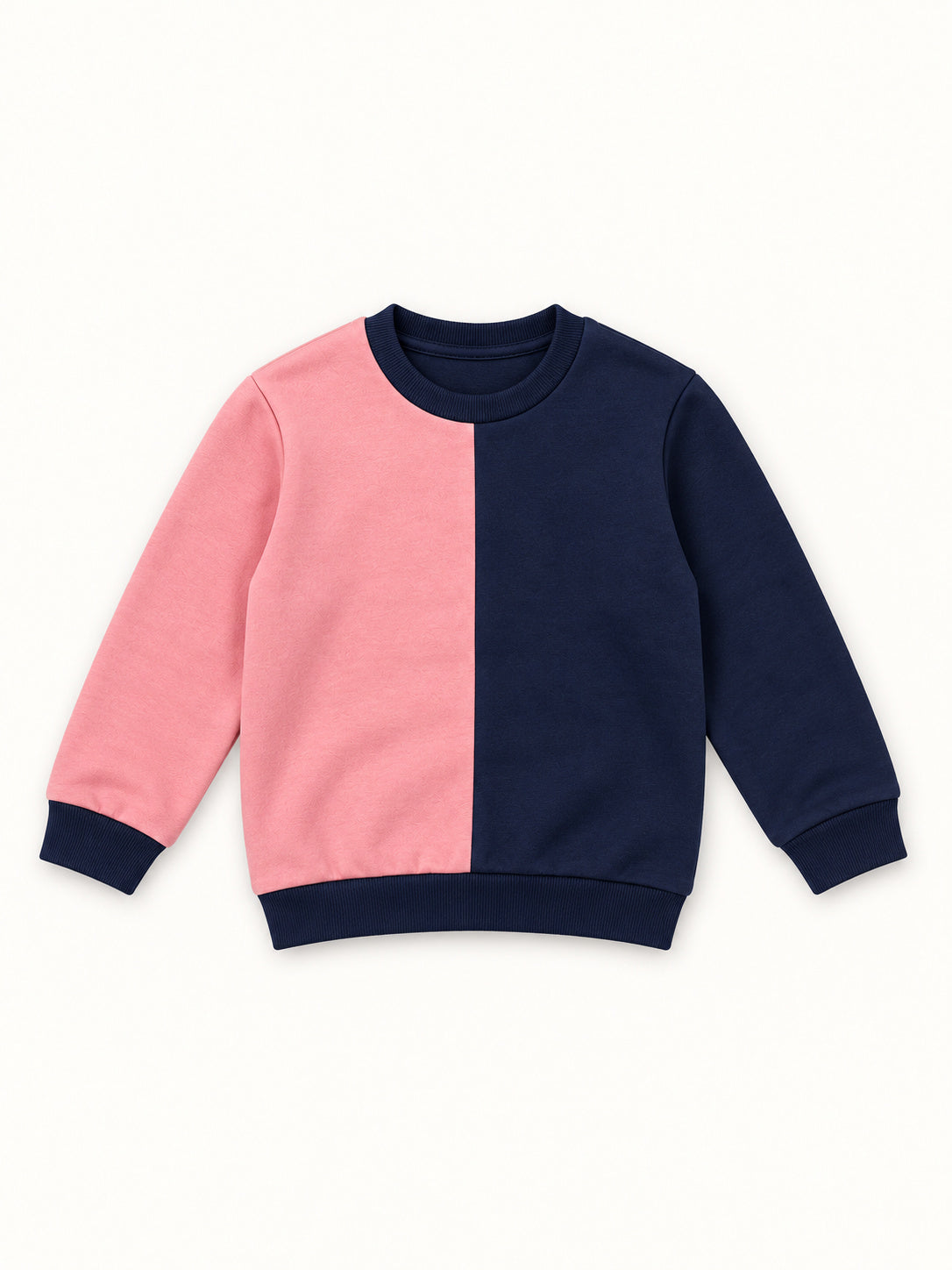 Pink & Navy Duo Sweatshirt