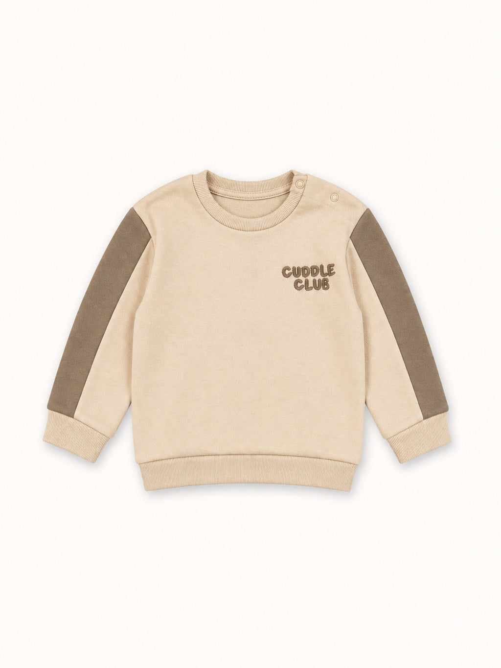 Winter Sweatshirt – Cuddle Club (Light Brown)