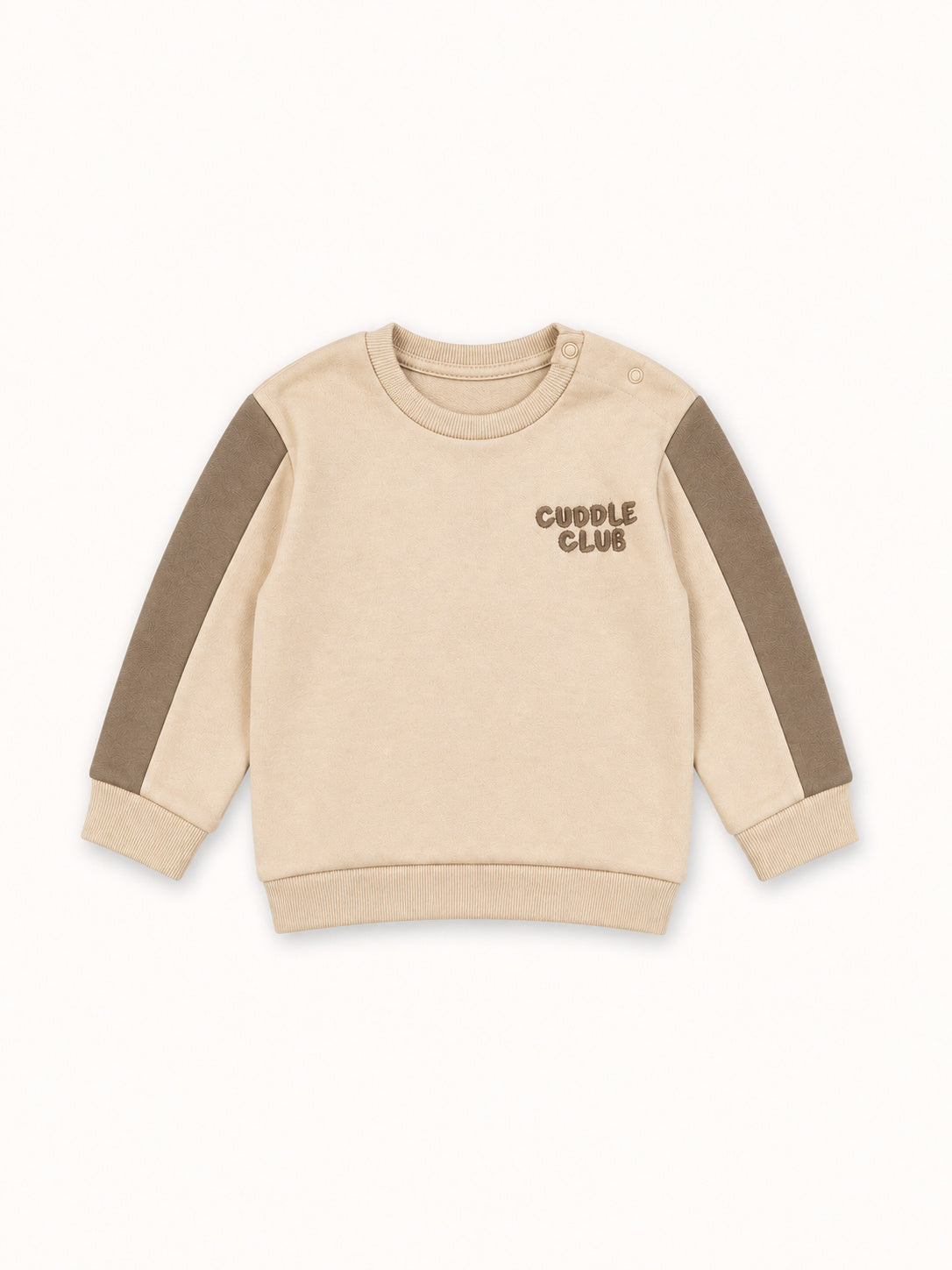 Winter Sweatshirt – Cuddle Club (Light Brown)