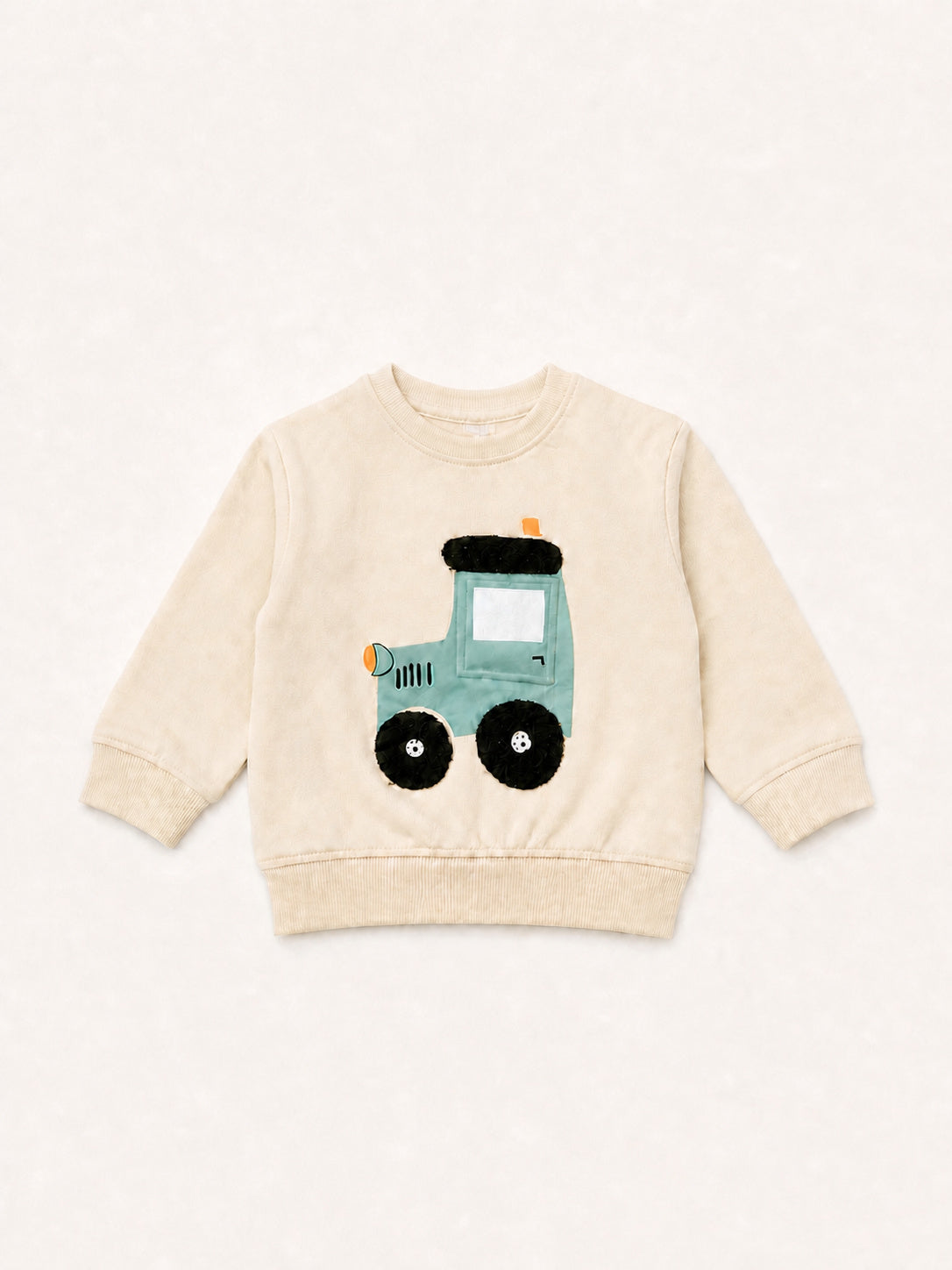 Winter Sweatshirt - Truck Adventure (Cream Color)