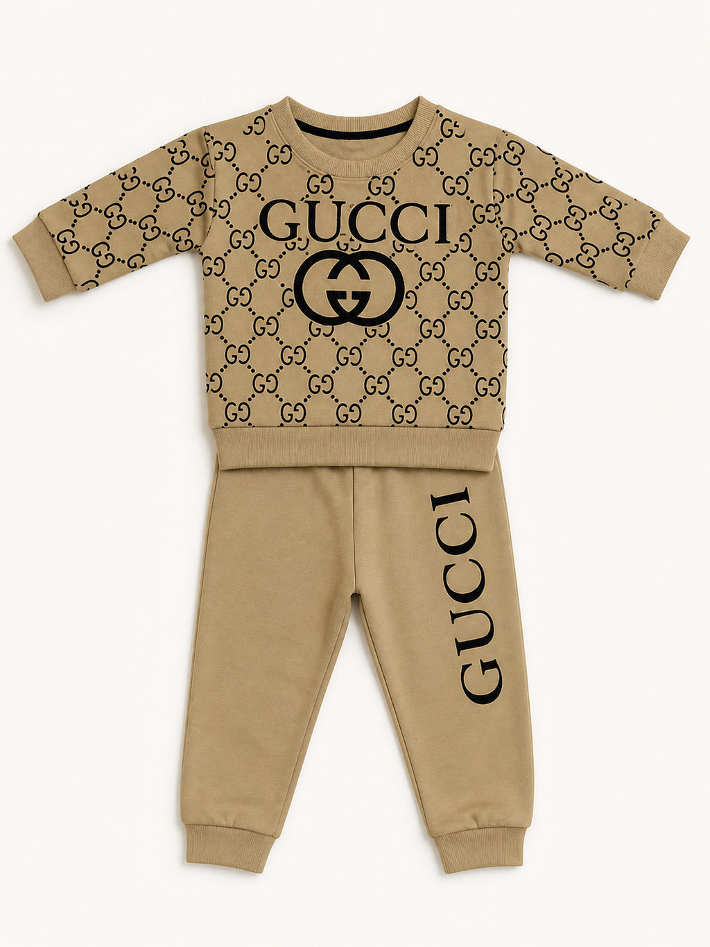 Golden Luxe Winter Tracksuit