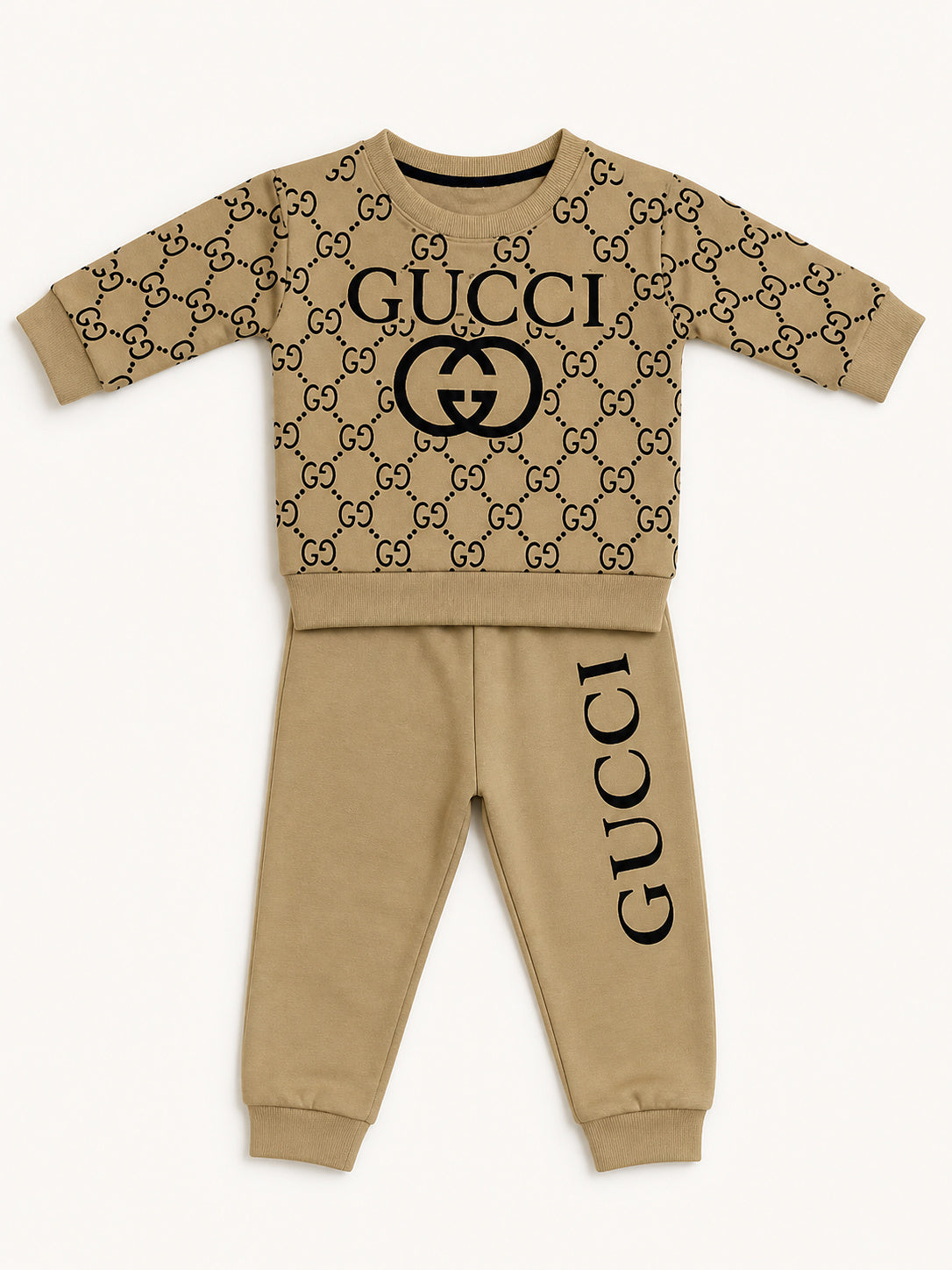 Golden Luxe Winter Tracksuit