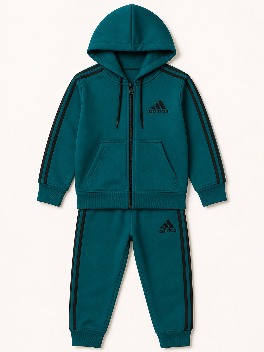 Dark Green Athletic Tracksuit