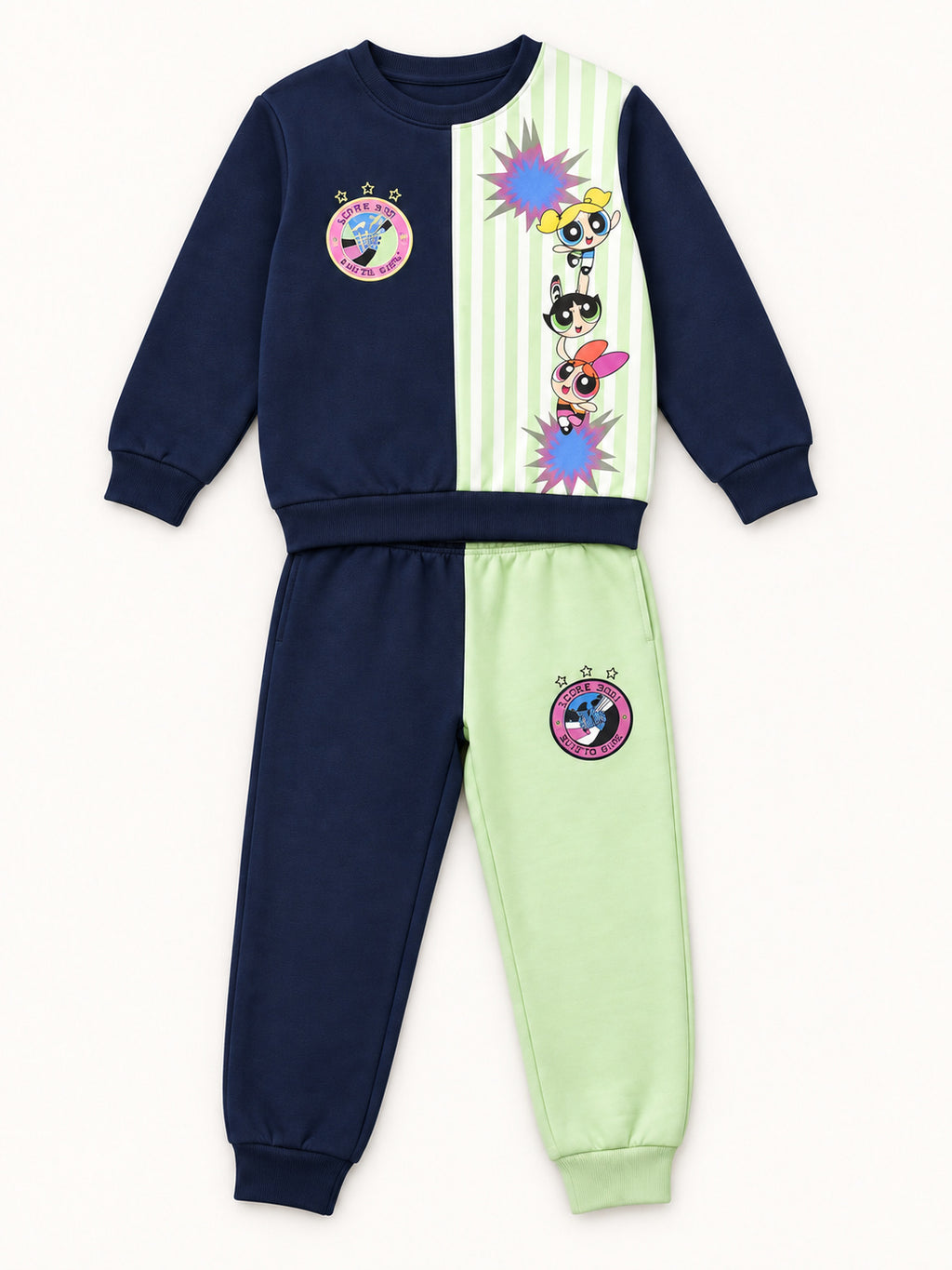 Mint Pop Comic Girls Winter Co-ord Set