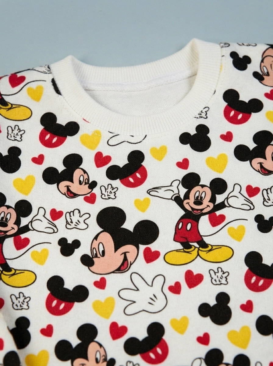 Unisex Mickey Themed Winter Tracksuit