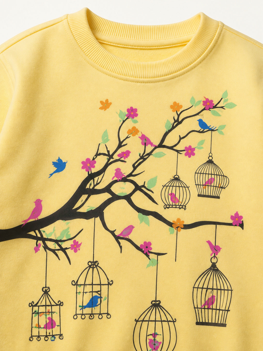 Birdcage Garden Winters Tracksuit (Yellow & Black)