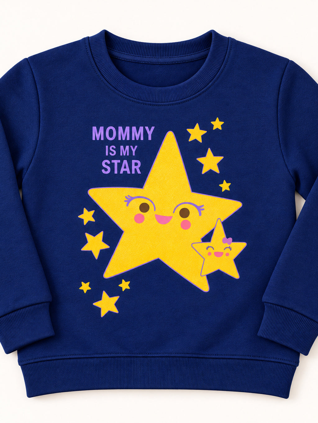 Mommy's Star Winters Tracksuit (Dark Blue)