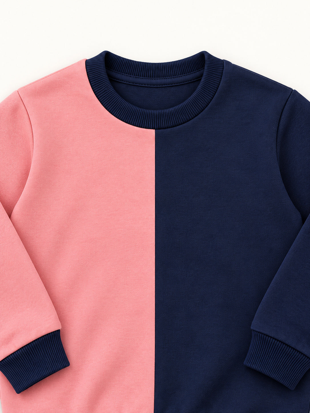 Pink & Navy Duo Sweatshirt
