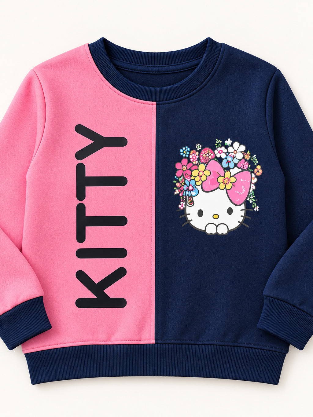 Kitty Colourblock Winter Co-ord Set