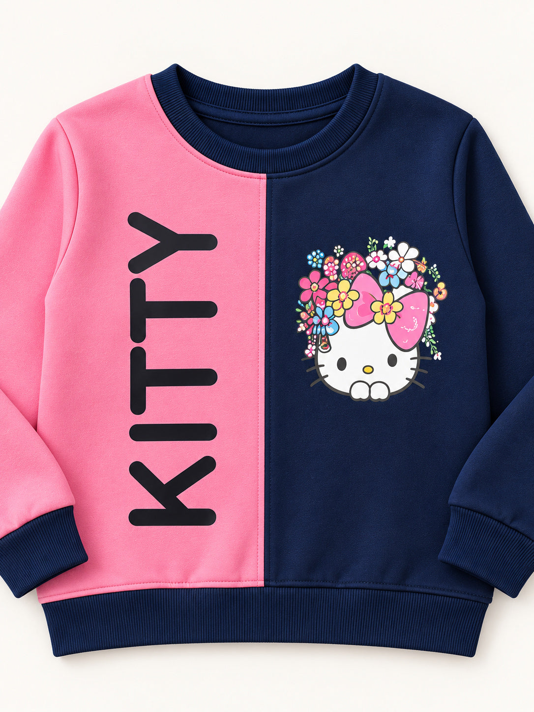 Kitty Colourblock Winter Co-ord Set