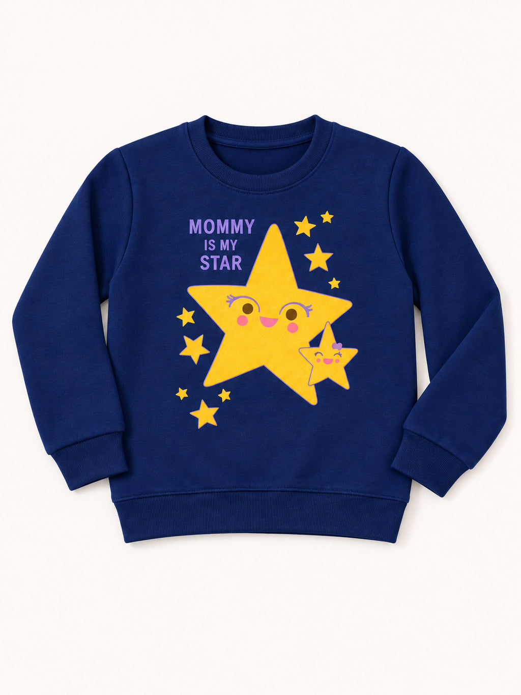 Mommy's Star Winters Tracksuit (Dark Blue)
