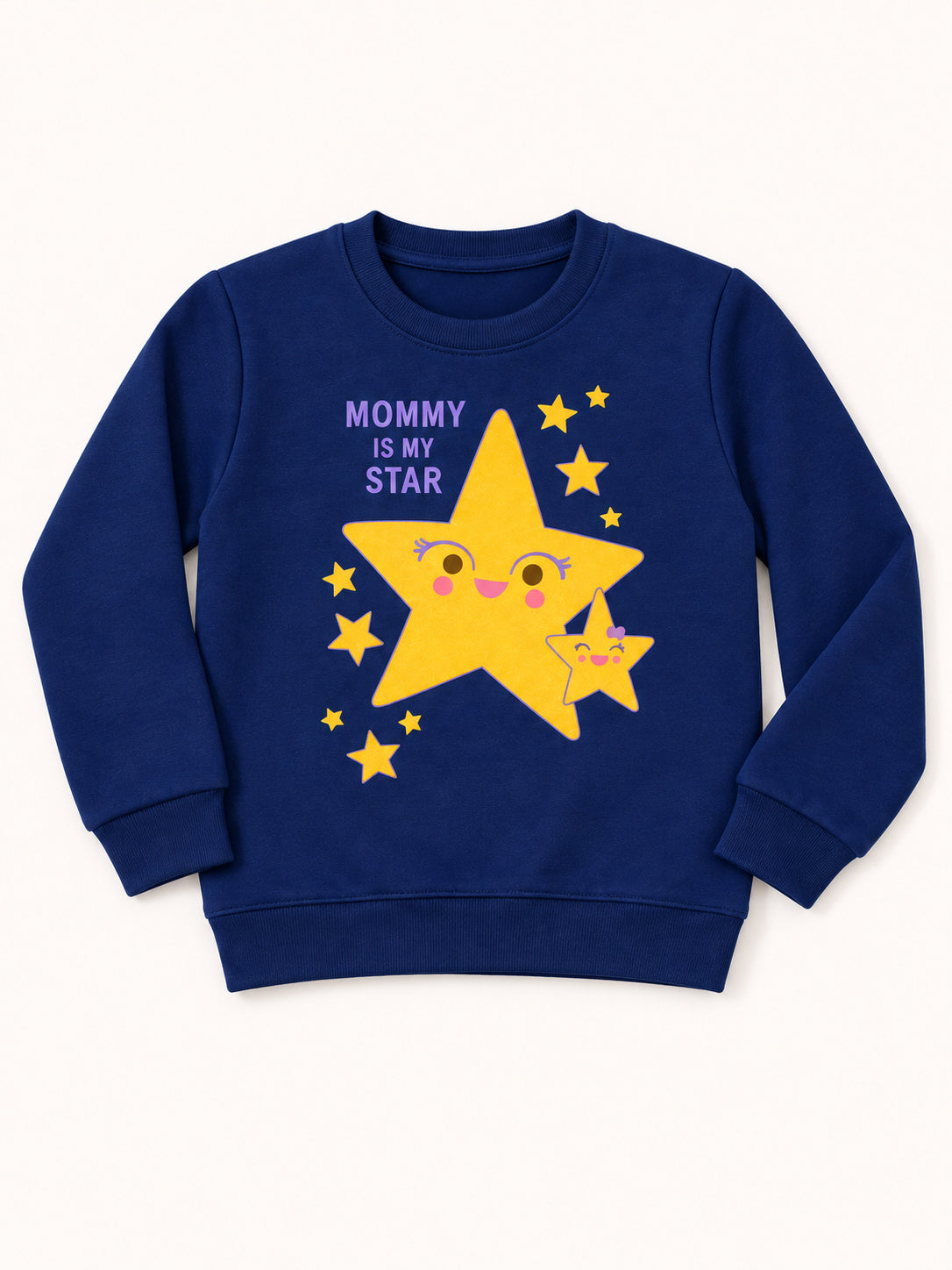 Mommy's Star Winters Tracksuit (Dark Blue)