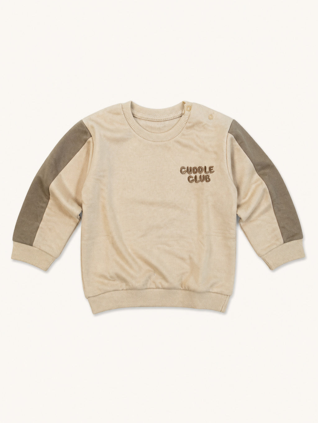 Winter Sweatshirt – Cuddle Club (Light Brown)