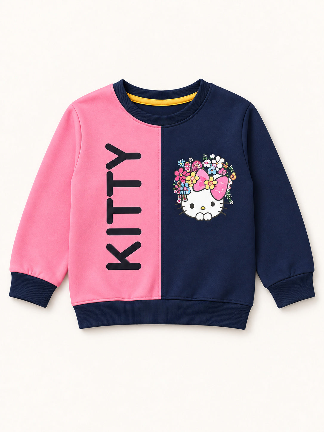 Kitty Colourblock Winter Co-ord Set