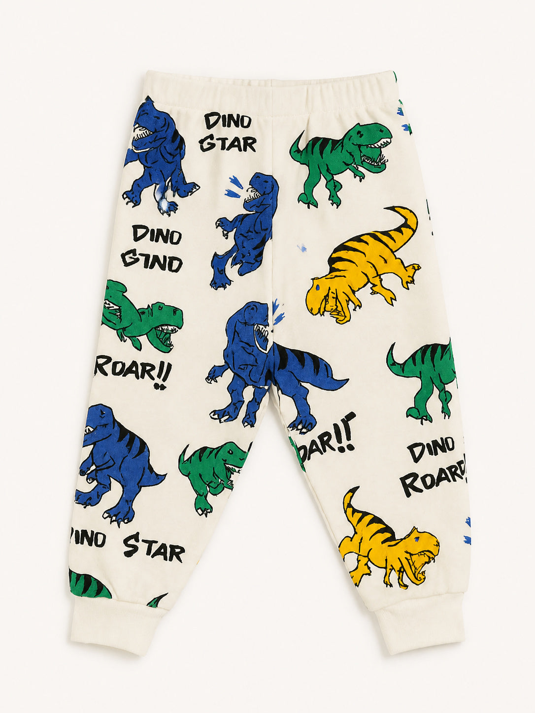 Kids Dinosaur Winters Tracksuit (White)