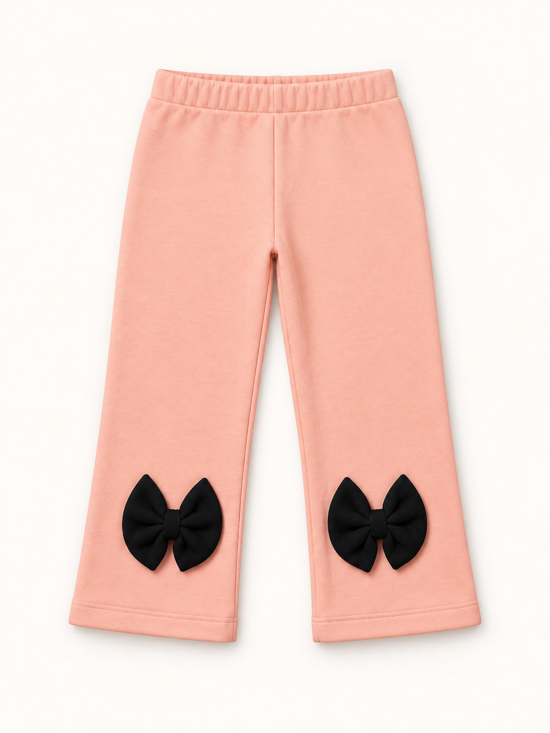 Blush & Black Double 3D Bow Co-ord Set