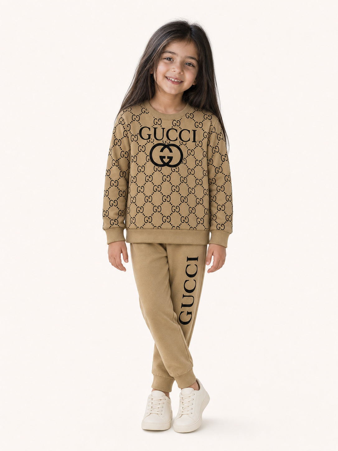 Golden Luxe Winter Tracksuit