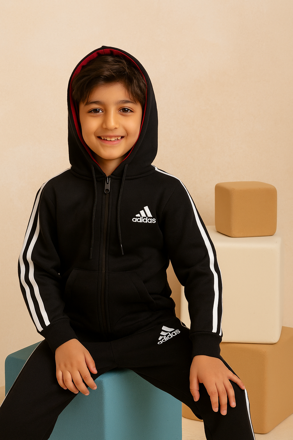 Adidas Tracksuit (Black)