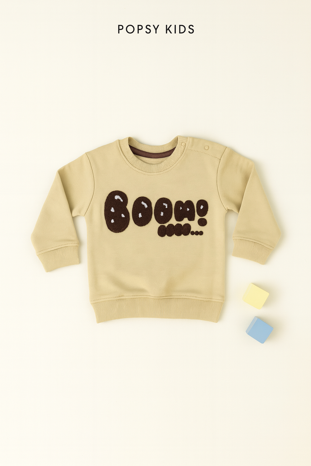 Boom Kids Tracksuit (Beige)