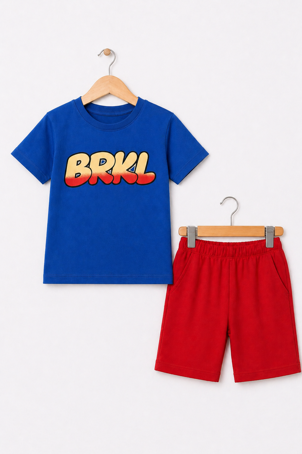 Urban Hero Graphic Shirt & Shorts Set
