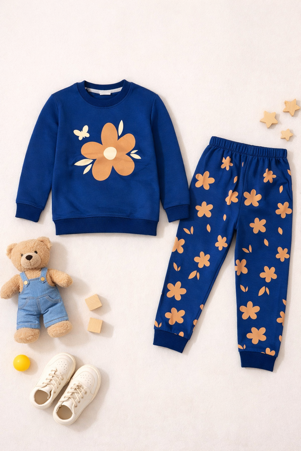Royal Blue Winters Daisy Tracksuit