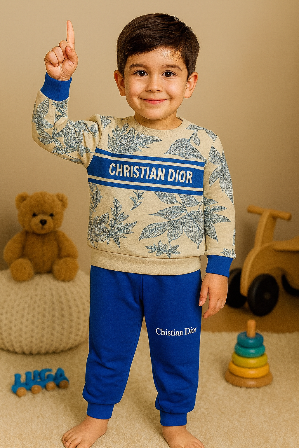 Christian Dior Tracksuit (Blue)