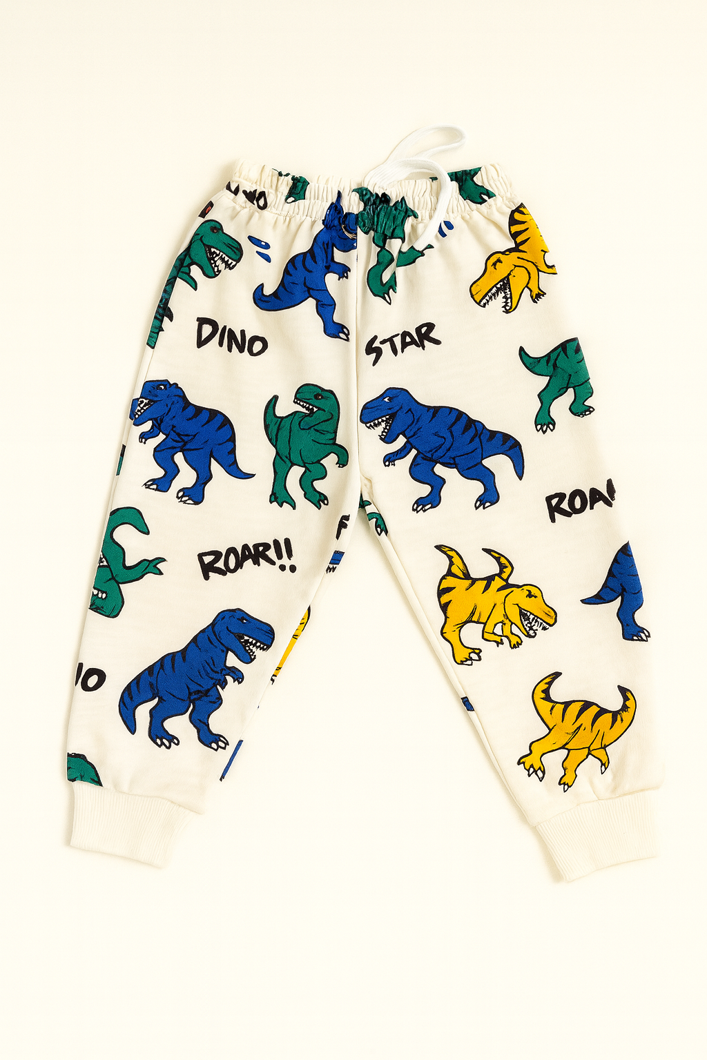 Kids Dinosaur Winters Tracksuit (White)