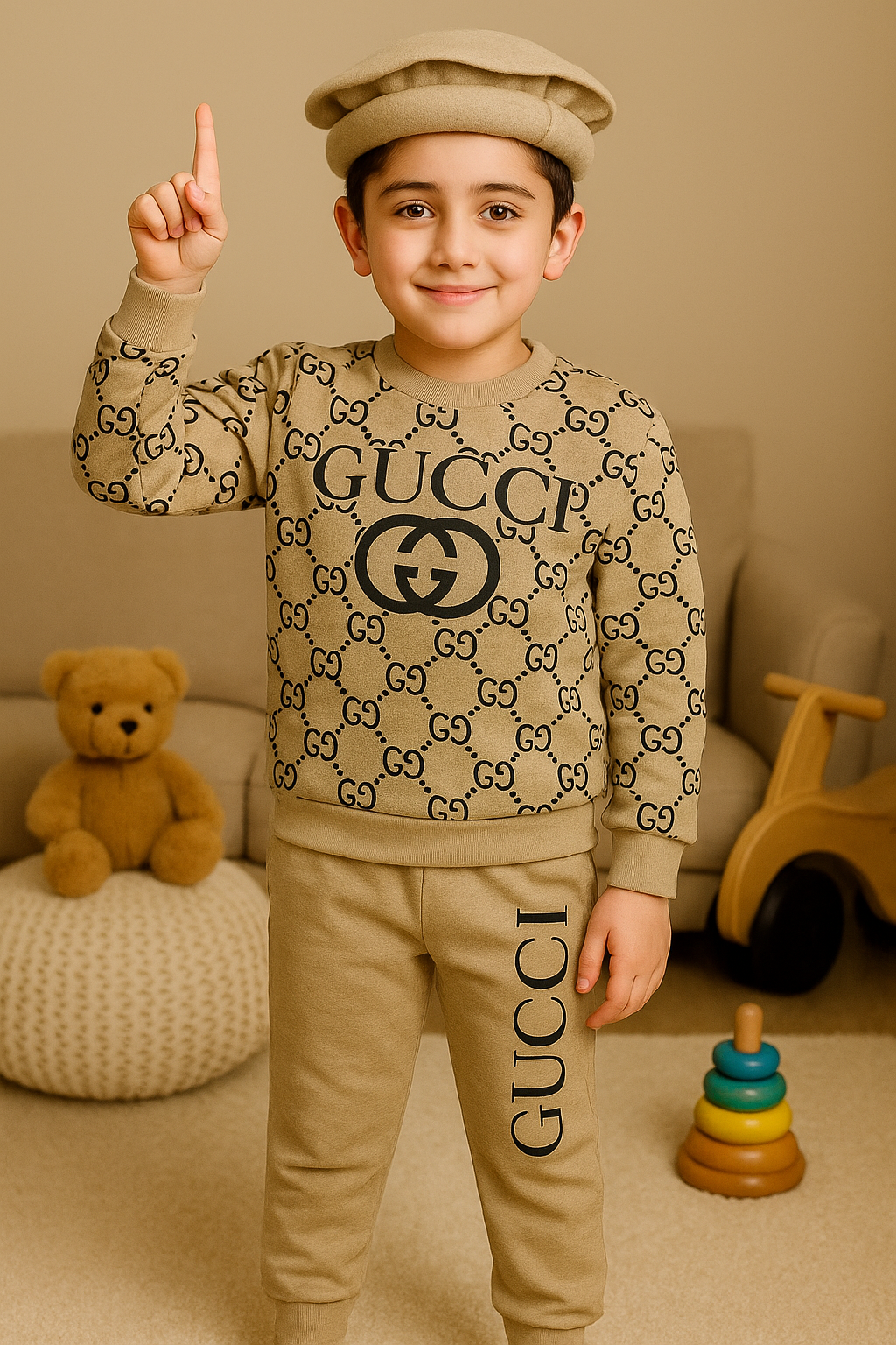 Gucci Winters Tracksuit (Golden)