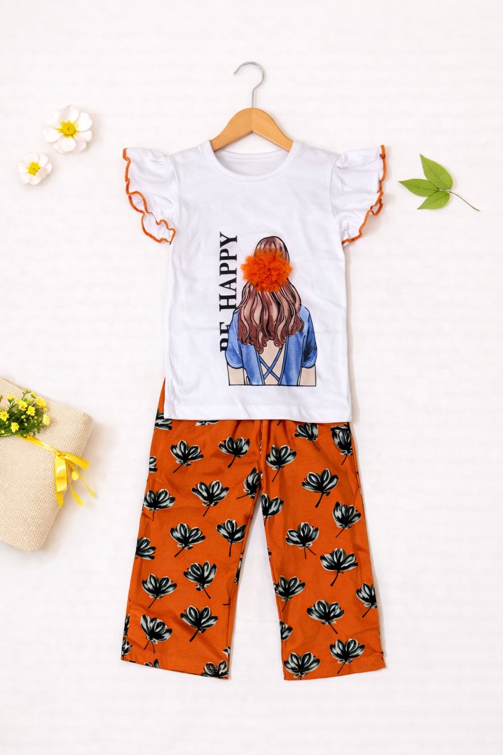 Be Happy Floral Co-Ord Set
