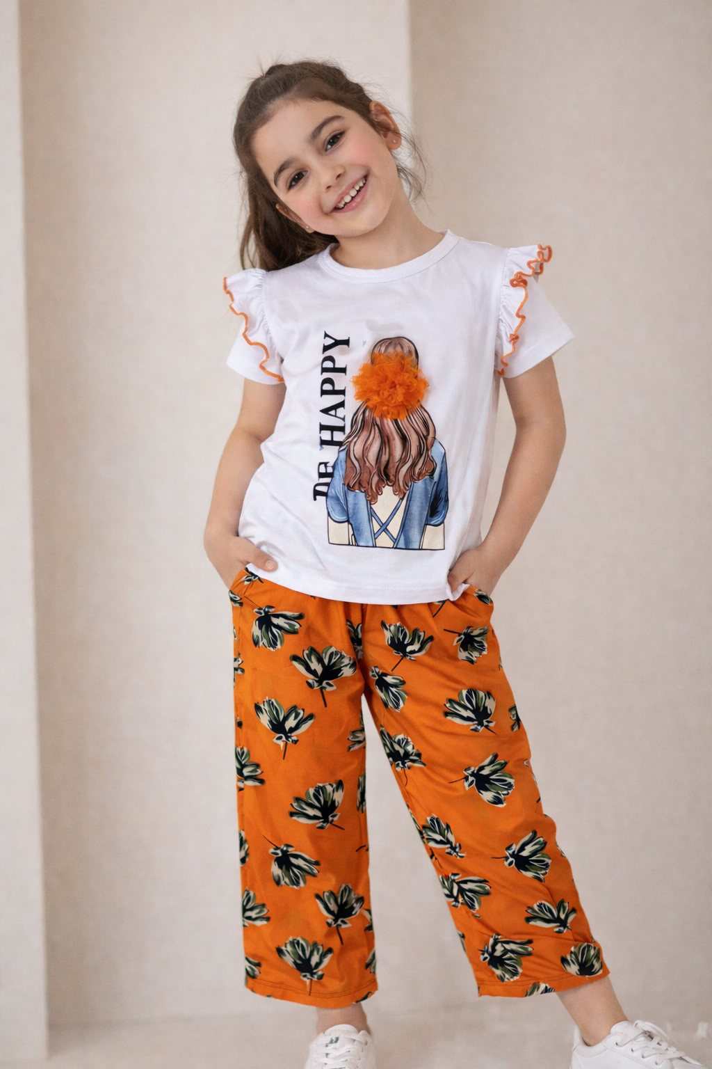 Be Happy Floral Co-Ord Set