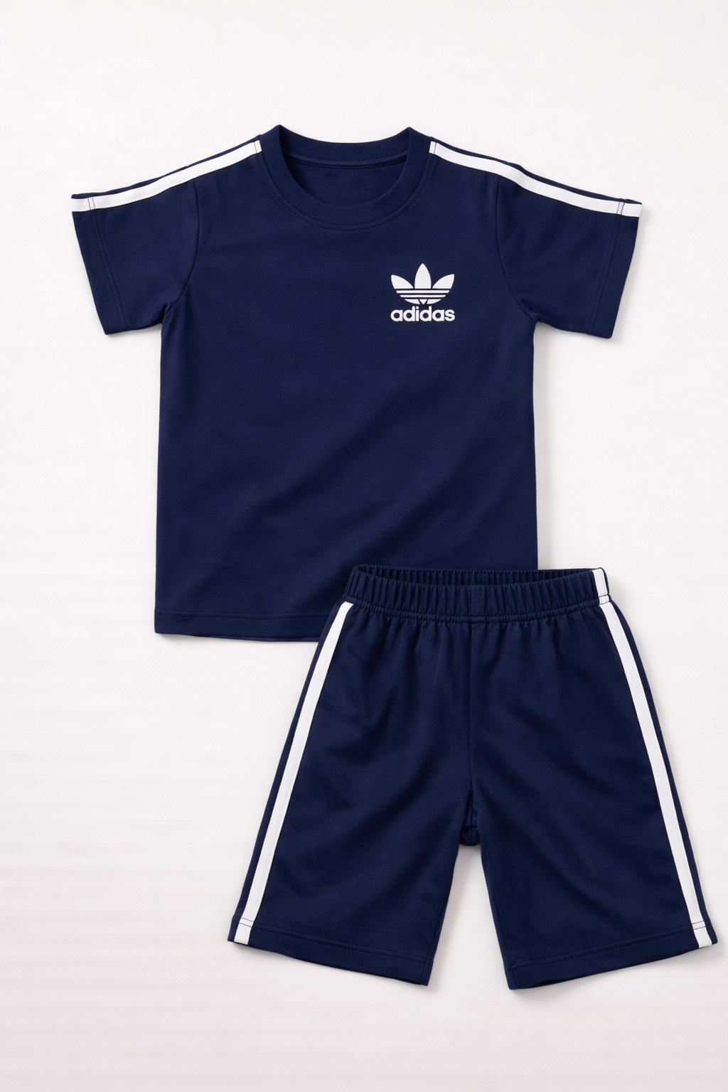 Midnight Comfort Cotton Short Set (Dark Blue)