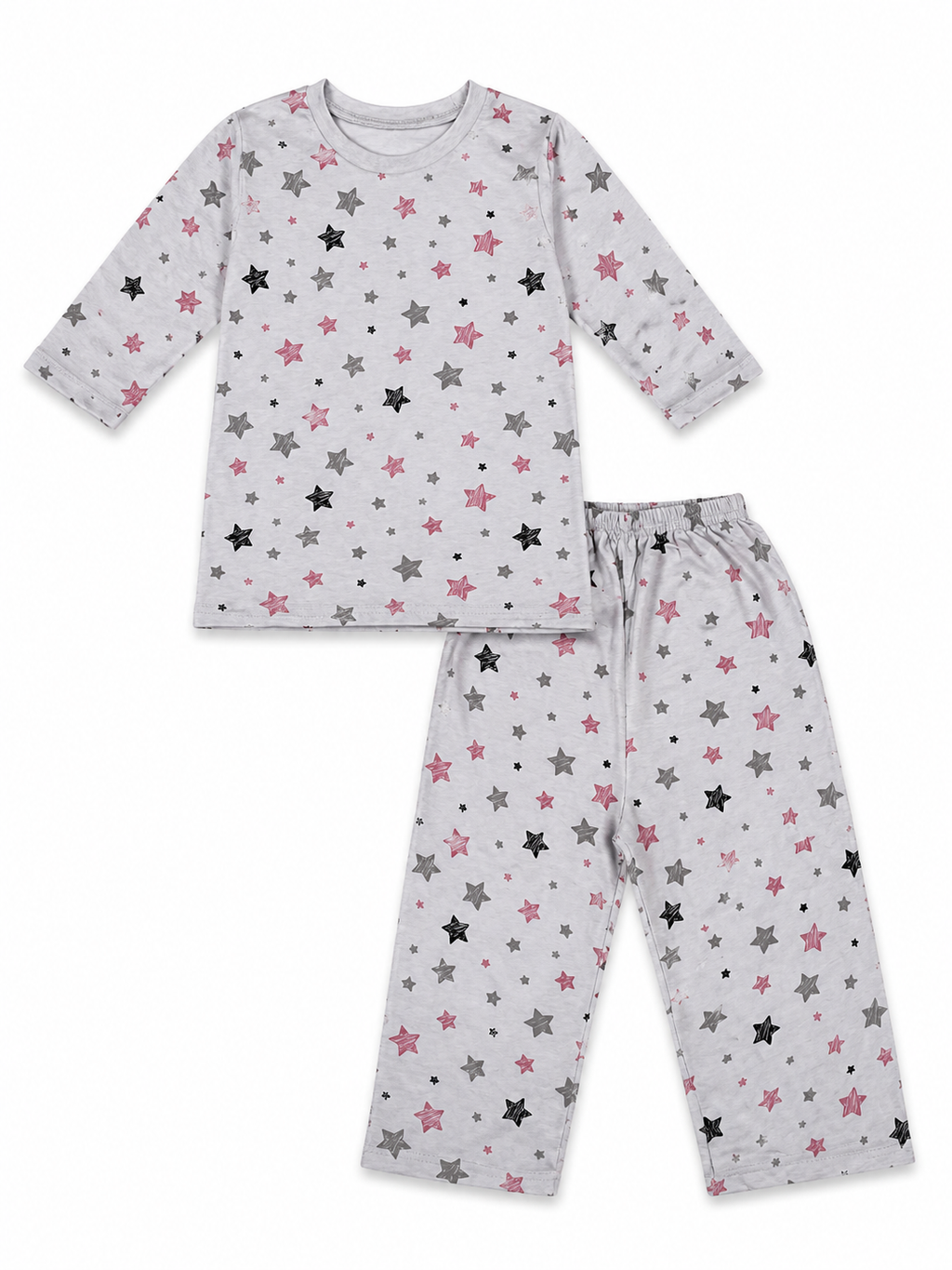 Twilight Stars Night Suit (Heather Grey)