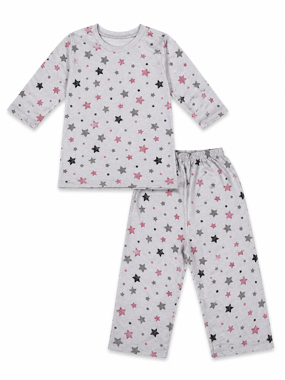 Twilight Stars Night Suit (Heather Grey)
