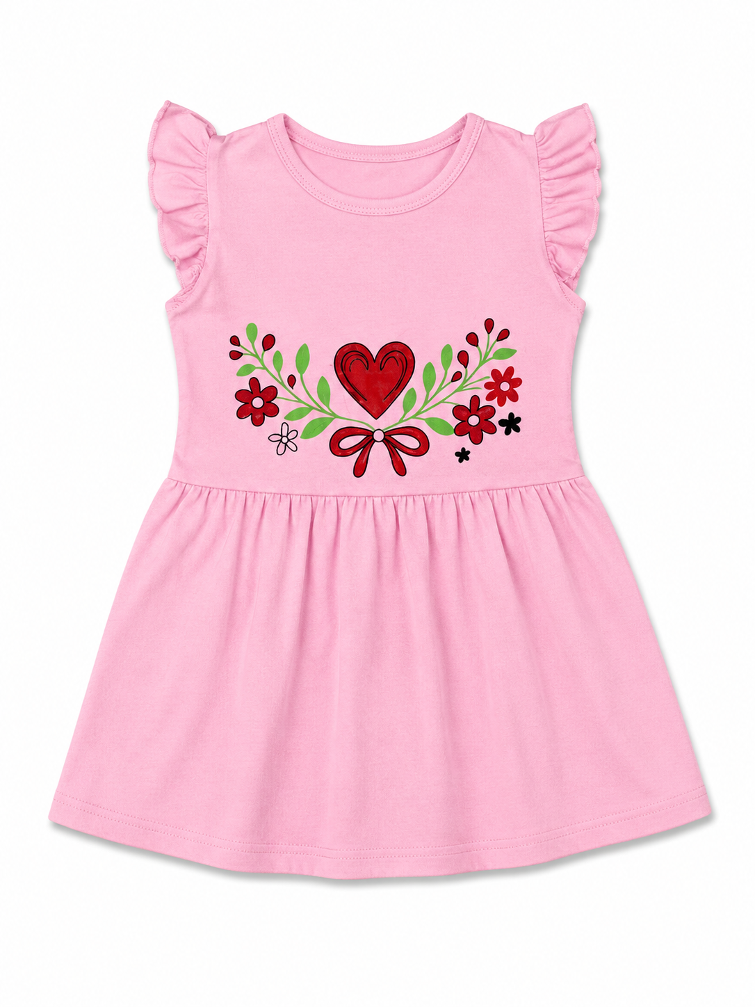 Princess Heart Frock (Pink)