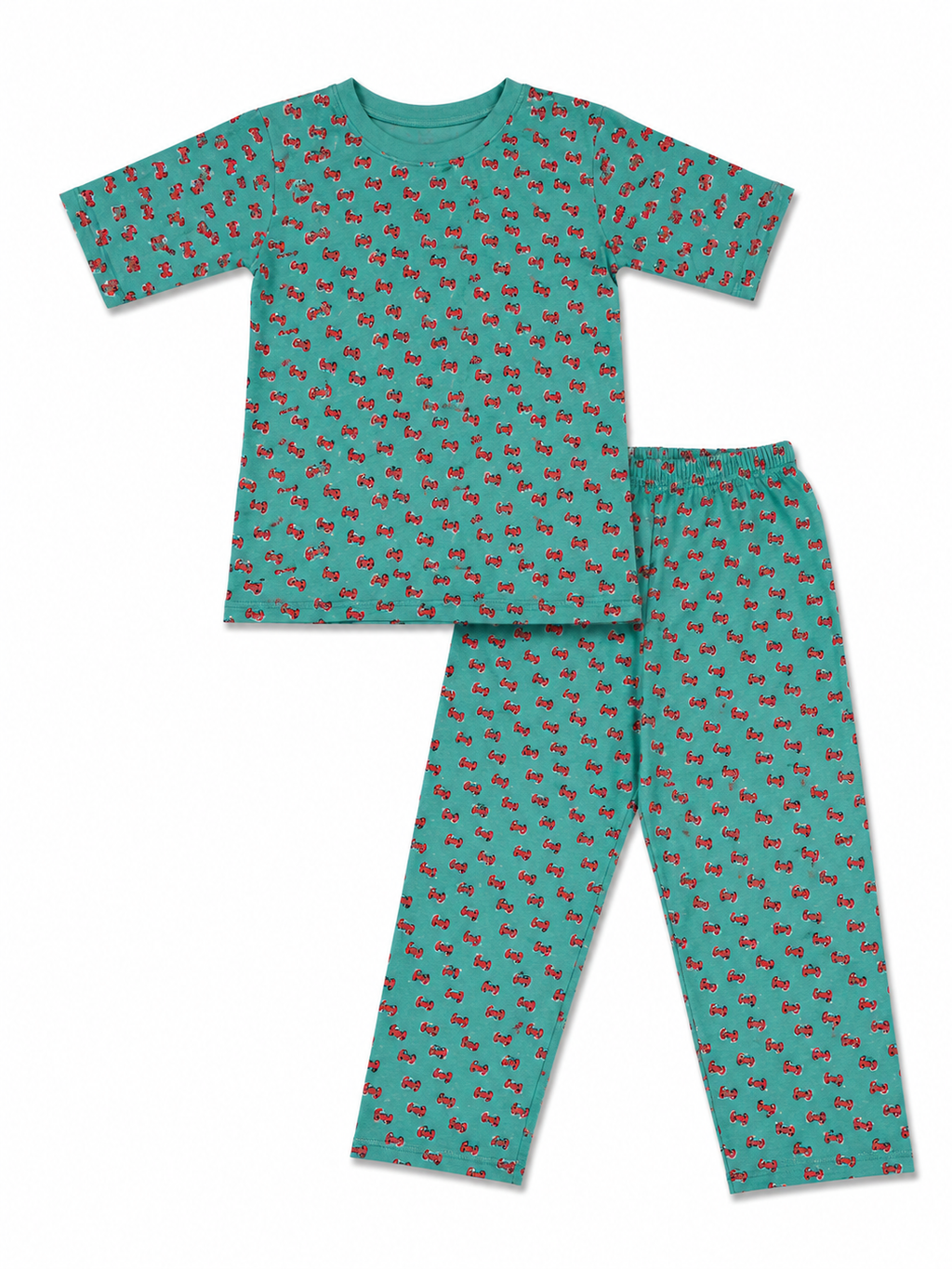 Cherry Bow Dreams Night Suit