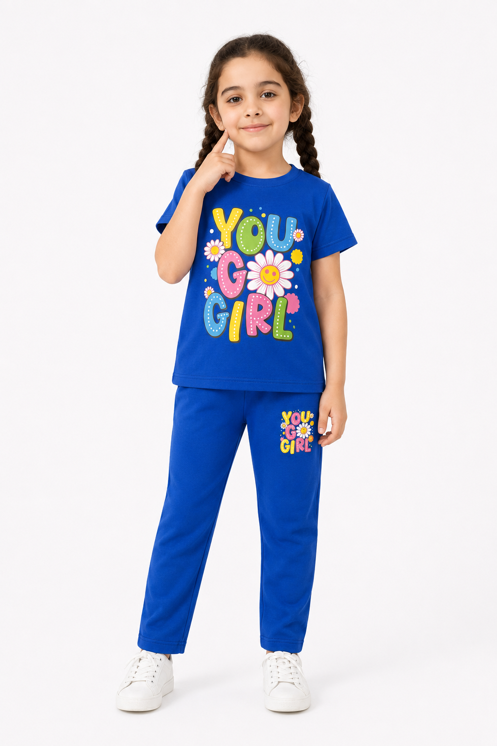 You Go Girl Co-Ord Set (Blue)