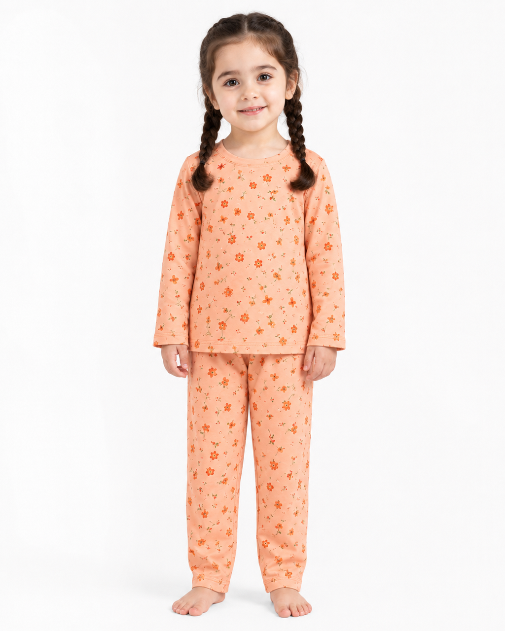 Peach Blossom Night Suit
