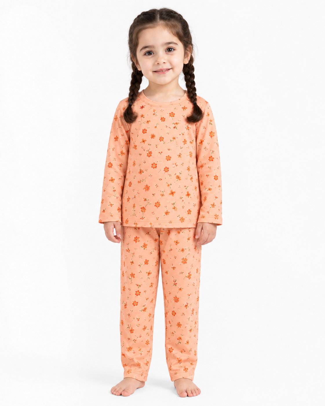 Peach Blossom Night Suit