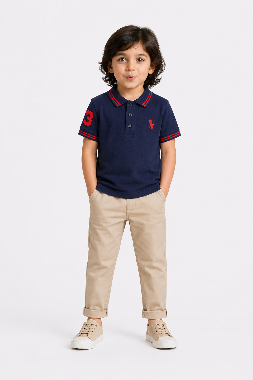 Classic Navy Polo