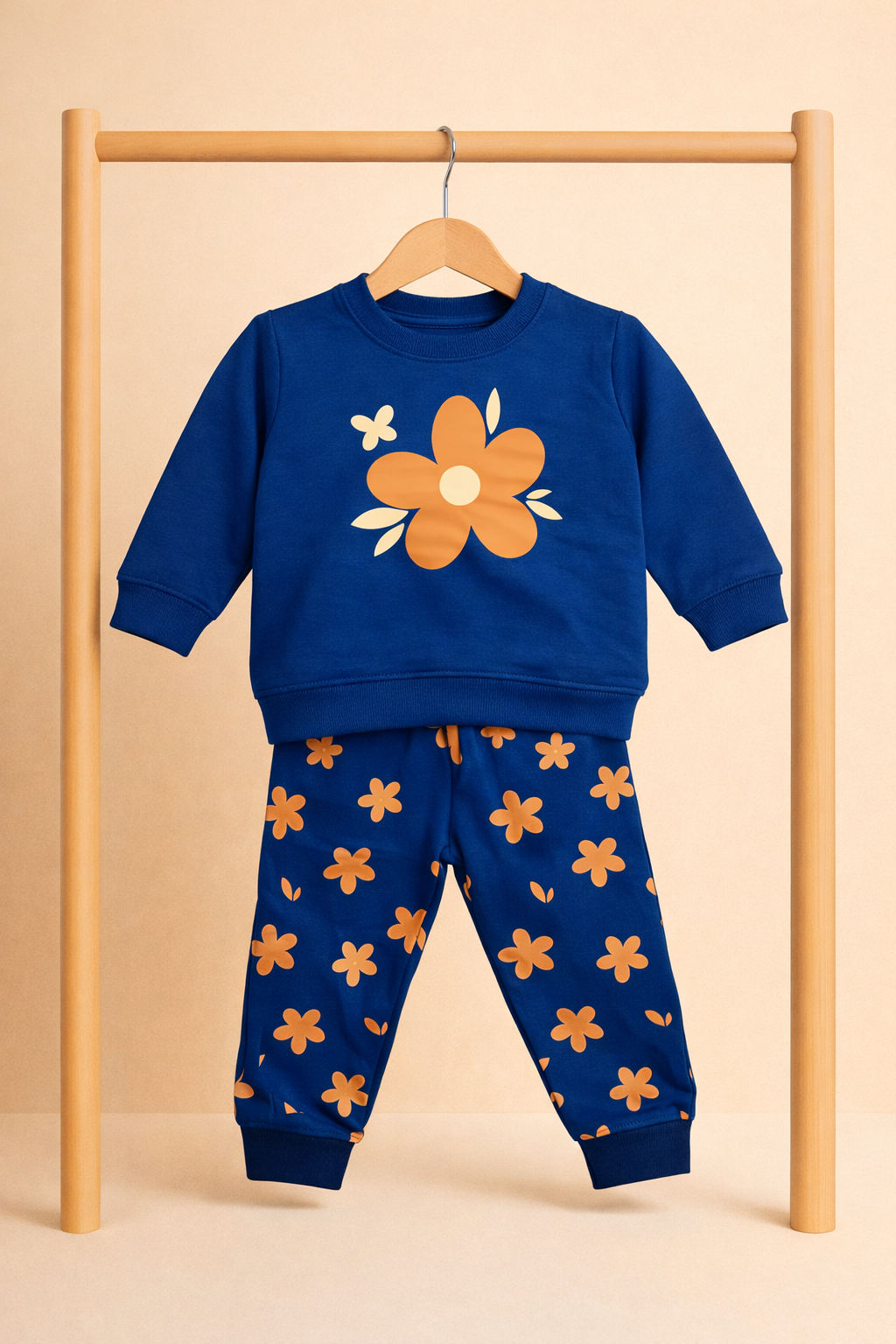 Royal Blue Winters Daisy Tracksuit