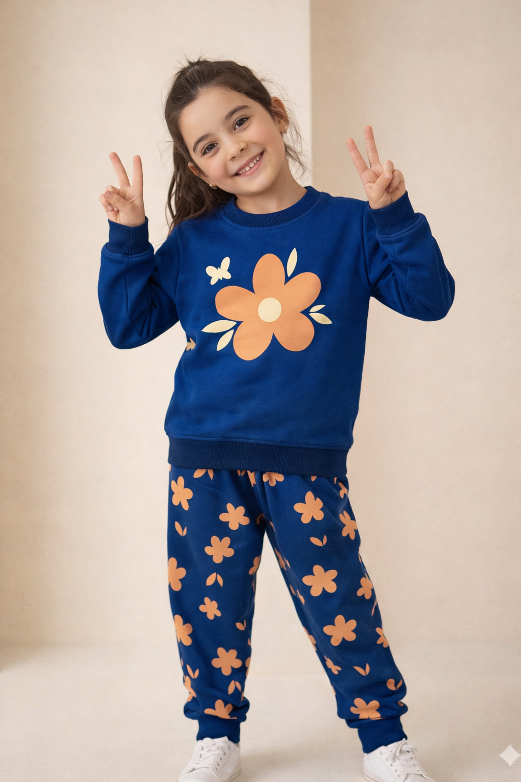 Royal Blue Winters Daisy Tracksuit