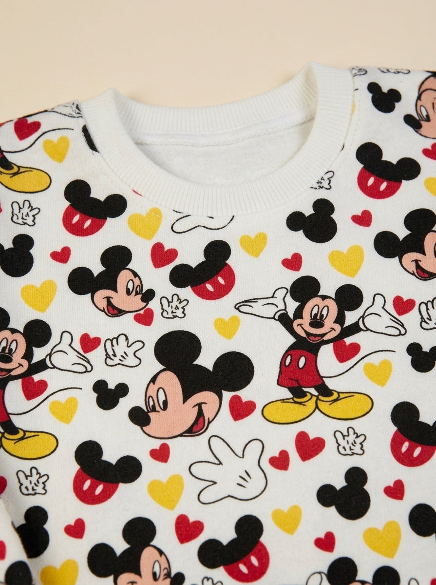 Unisex Mickey Themed Winter Tracksuit