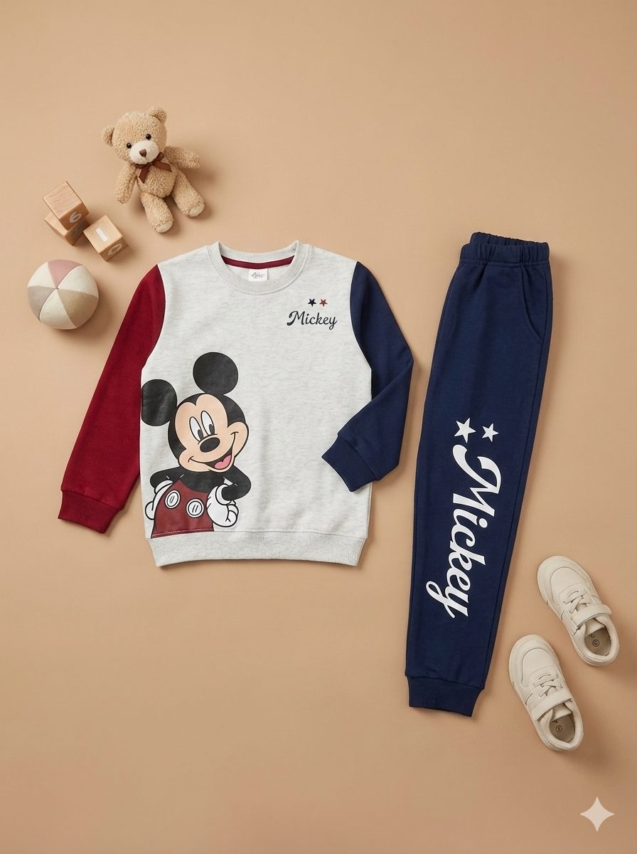 Mickey Themed Winters Tracksuit - Boys & Girls