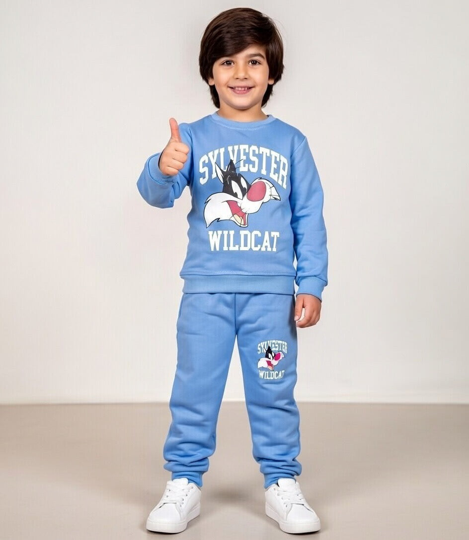 Winter Tracksuit - Sylvester Wildcat (Light Blue)
