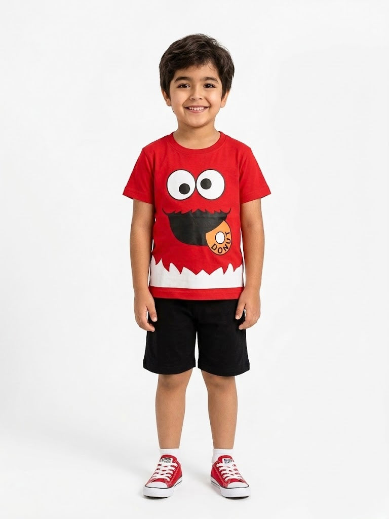 Monster Bite Summer Set (Red & Black)