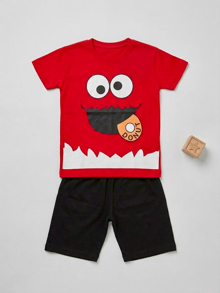 Monster Bite Summer Set (Red & Black)