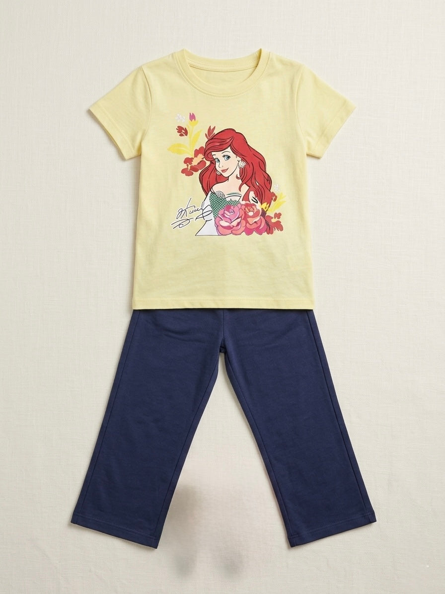 Pastel Charm Trouser Shirt Set