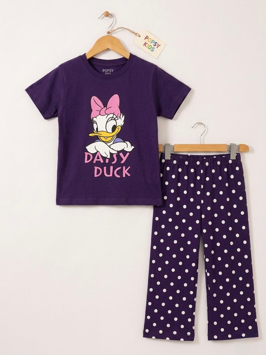 Daisy Duck Polka Charm Co-ord Set
