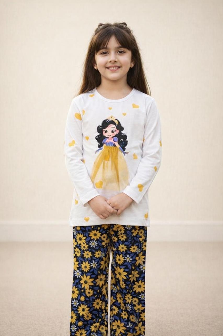 Sunshine Bloom Girls Co-Ord Set (Summers)